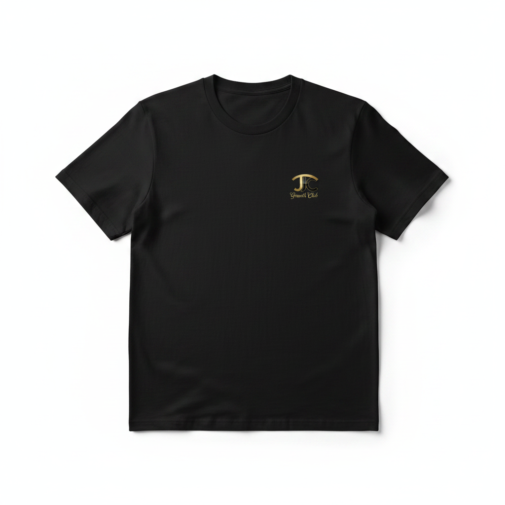 JJC Growth Club Monogram Tee - small chest logo