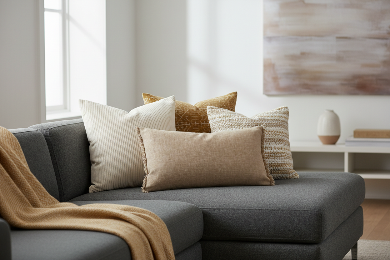Modern Comfort Throw Pillow Set