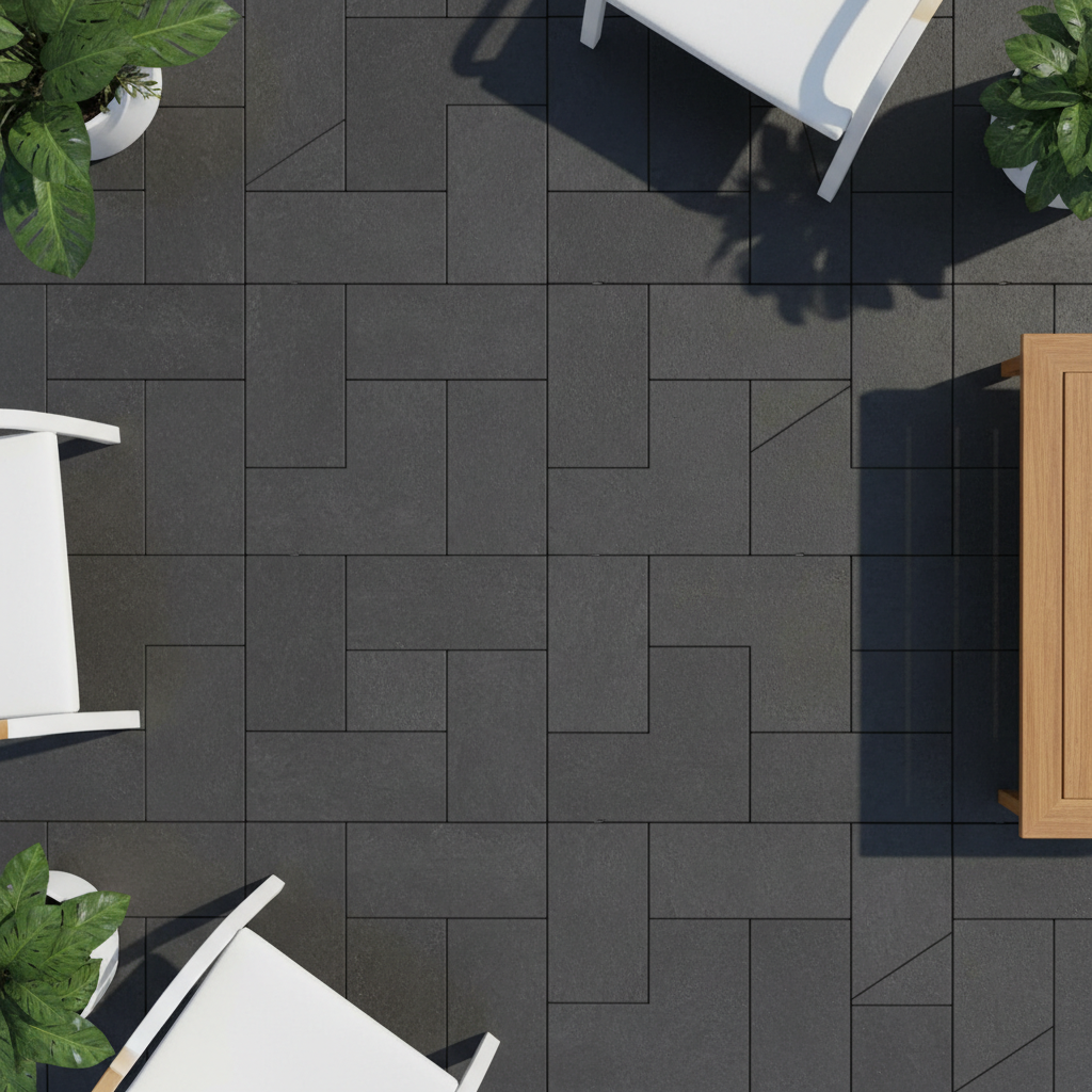 Outdoor Patio Interlocking Floor Tiles